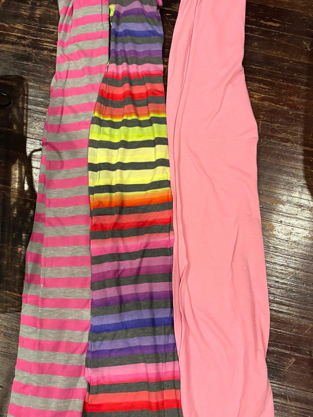 3 Maxi Racer back tank size S dresses— Pink, Multicolor Stripes, Coral Pink